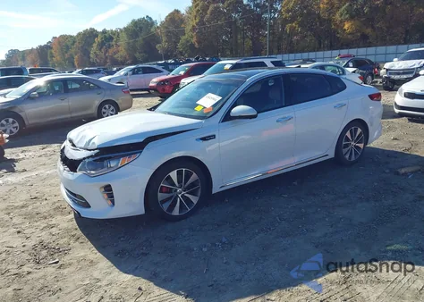 2016 Kia Optima Sxl Turbo from USA, damaged, VIN 5XXGV4L24GG015176